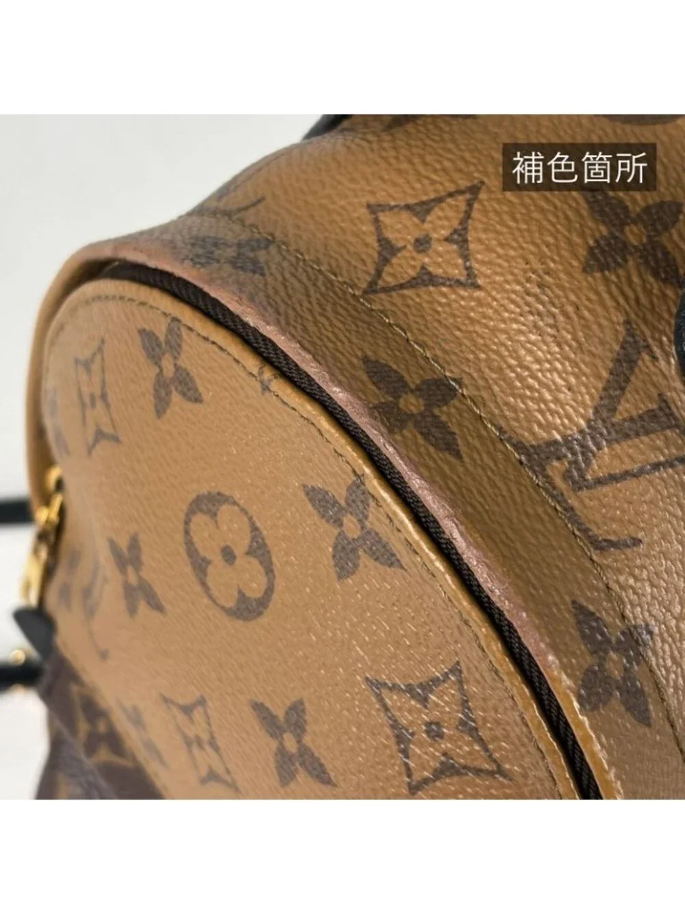 Louis Vuitton Palm Spring Backpack Mini Monogram Reverse Brown - Picture 6 of 9